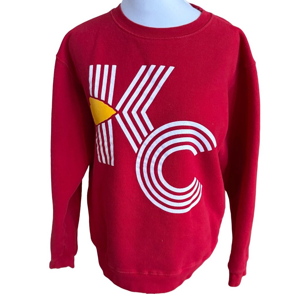 GOEX Women's Medium Kansas City Chiefs Red Sweatshirt